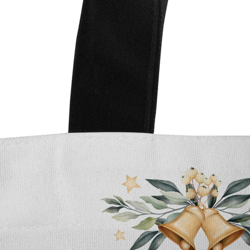 Merry Christmas Bow - Christmas Theme Printed Tote Bag - Uncommongifts.in